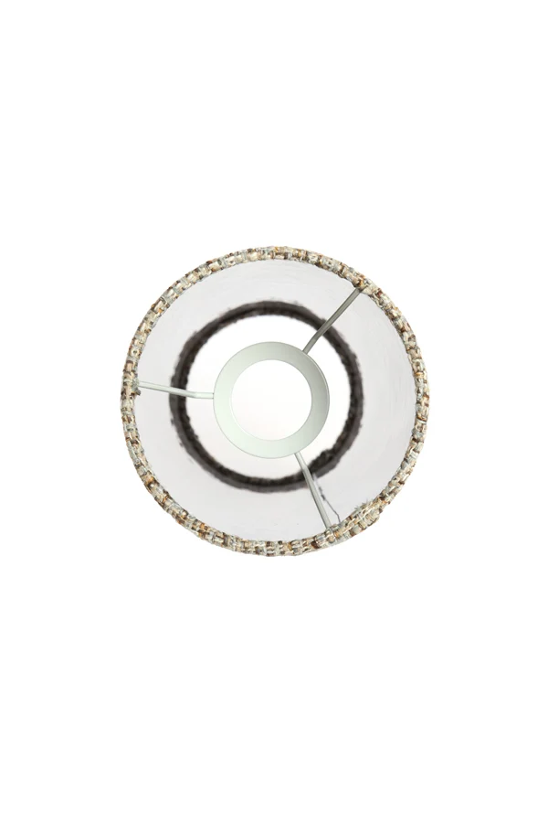 Shade round conical 15-10,5-37,5 cm OKAVI light brown