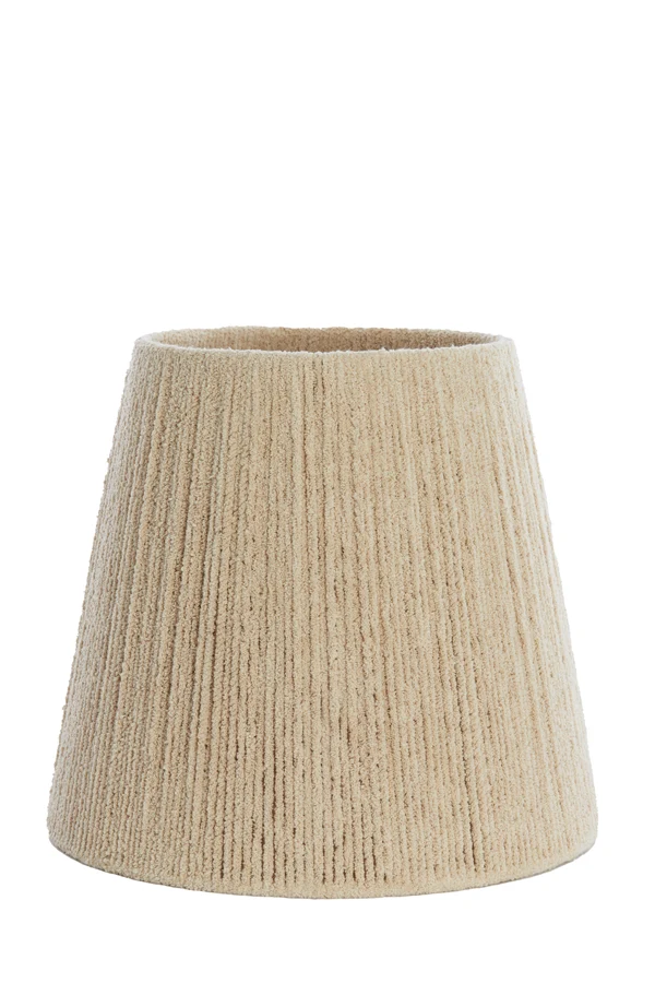 Shade round 45-30-40 cm MEDANA chenille cream