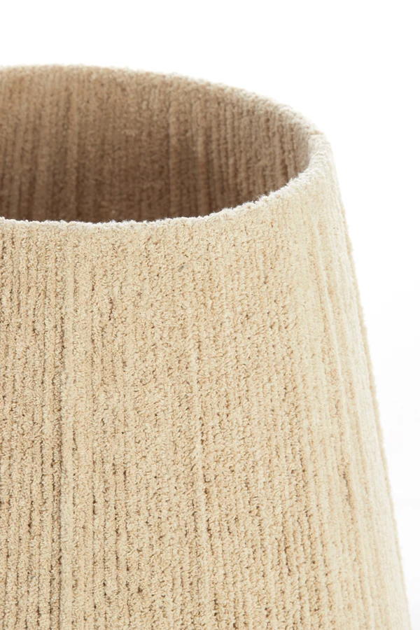 Shade round 45-30-40 cm MEDANA chenille cream