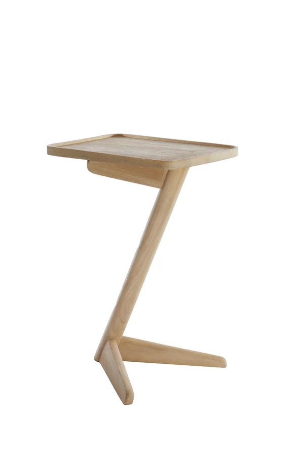 Side table 45x42x63 cm QIANO mango wood natural
