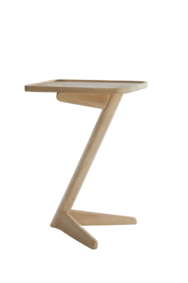 Side table 45x42x63 cm QIANO mango wood natural