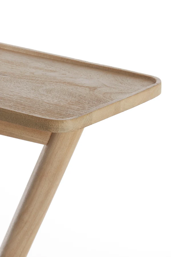 Side table 45x42x63 cm QIANO mango wood natural