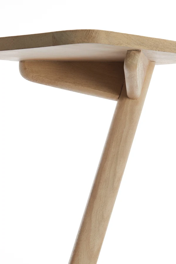 Side table 45x42x63 cm QIANO mango wood natural