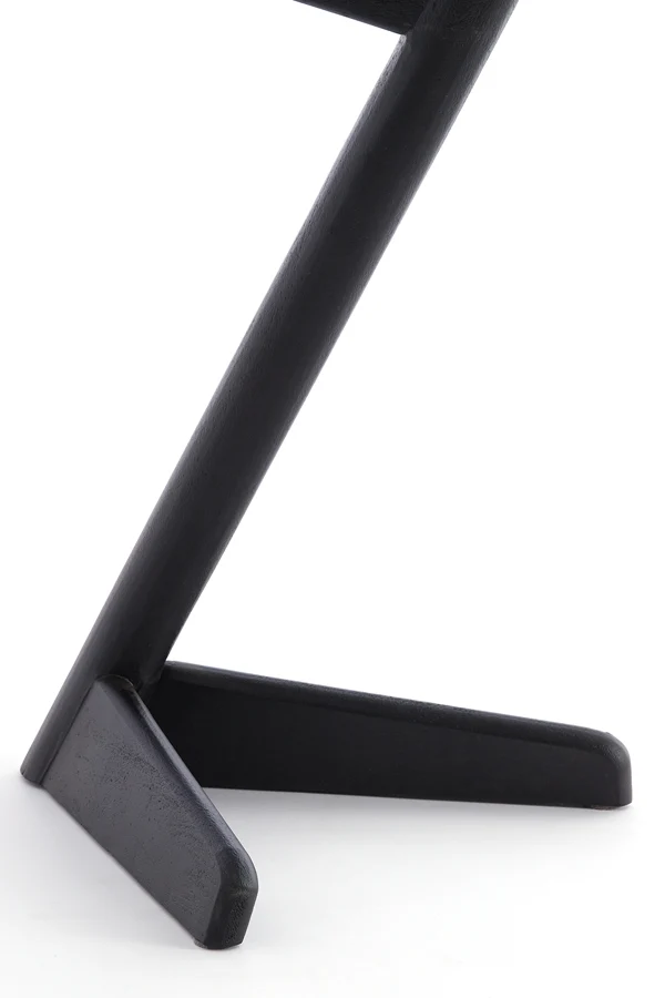 Side table 45x42x63 cm QIANO mango wood matt black