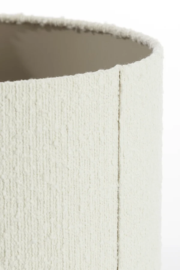 Shade cylinder 40-40-30 cm BOLERO white