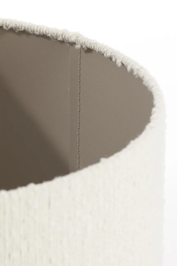 Shade cylinder 40-40-30 cm BOLERO white