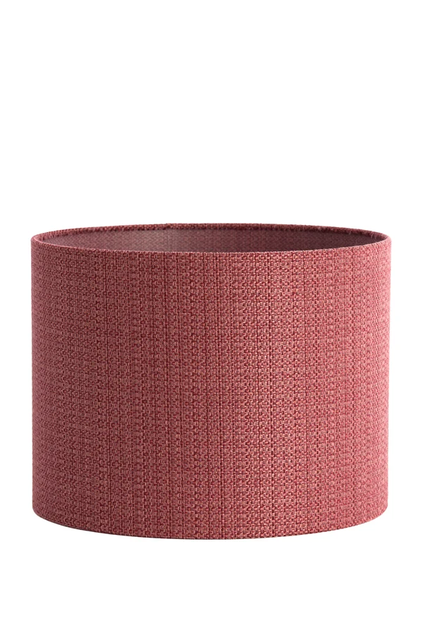 Shade cylinder 40-40-30 cm BLUSH red