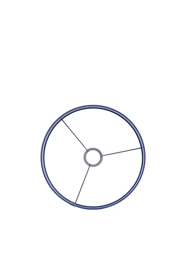 Shade cylinder 30-30-21 cm PARADOX blue