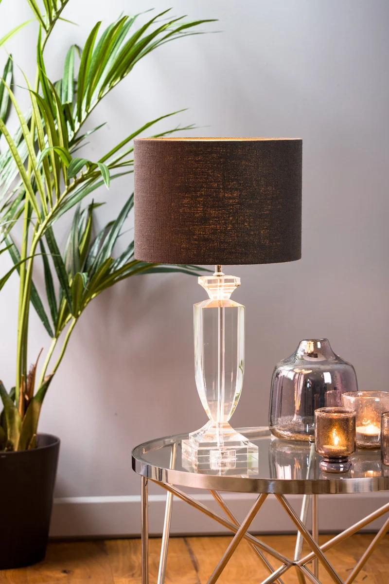 Shade cylinder 30-30-21 cm LIVIGNO anthracite