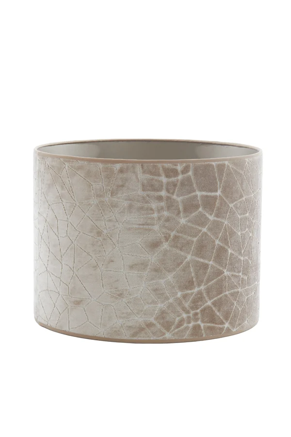 Shade cylinder 30-30-21 cm KASSEI beige