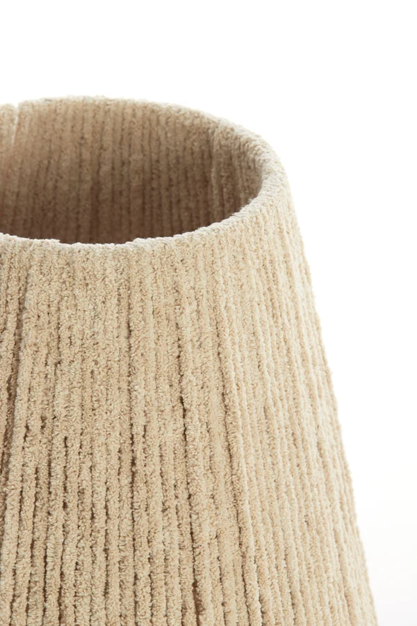 Shade round 35-20-30 cm MEDANA chenille cream