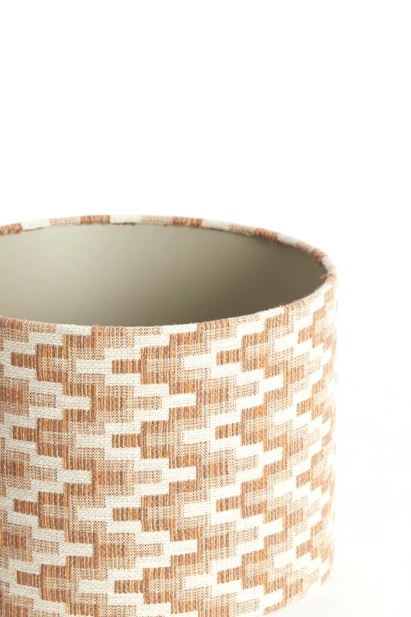 Shade cylinder 25-25-18 cm JINX brown