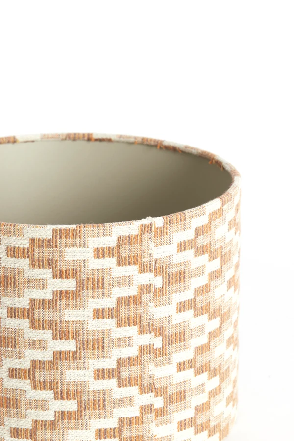 Shade cylinder 25-25-18 cm JINX brown