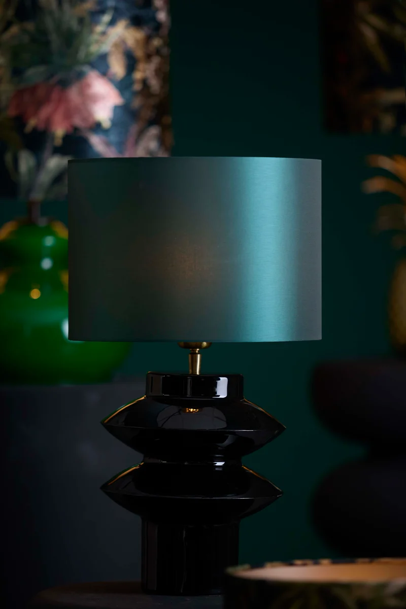 Shade cylinder 25-25-18 cm IMANI green