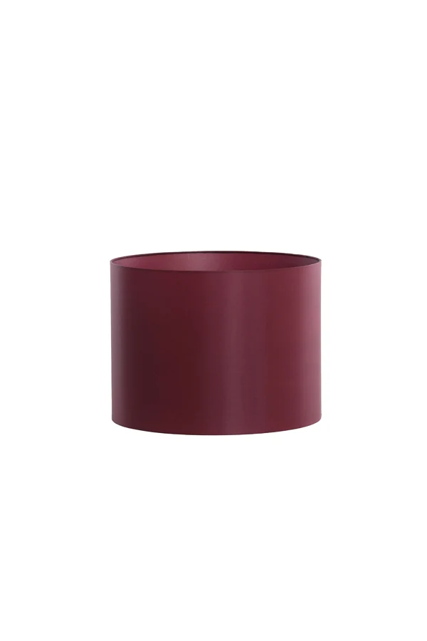 Shade cylinder 25-25-18 cm IMANI burgundy