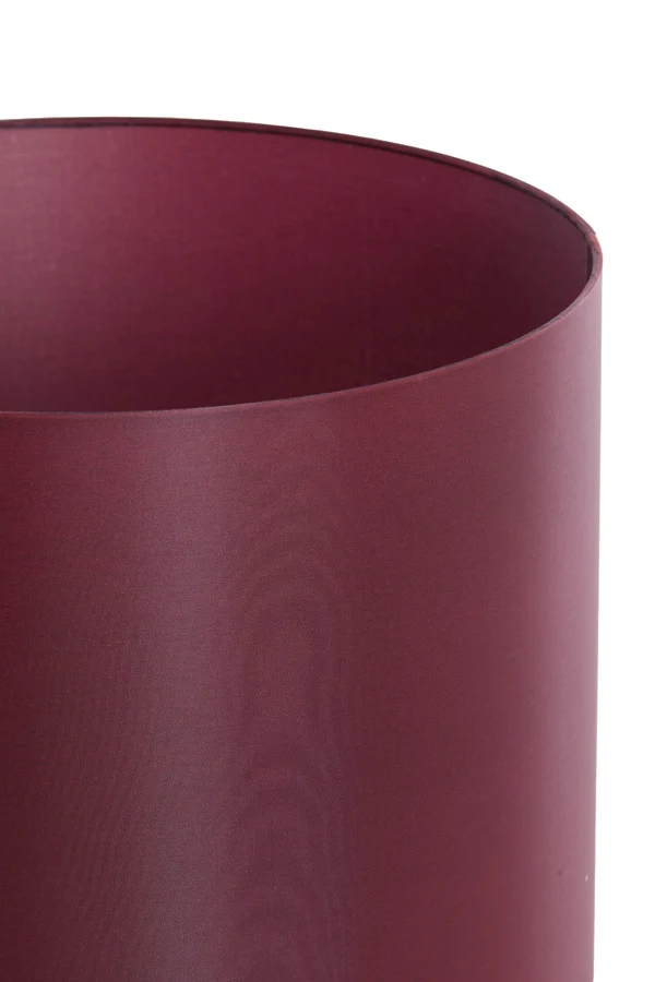 Shade cylinder 25-25-18 cm IMANI burgundy