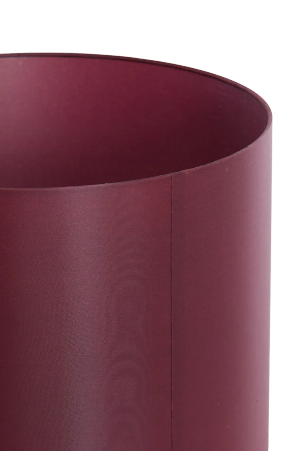 Shade cylinder 25-25-18 cm IMANI burgundy