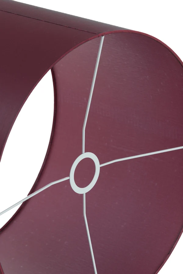 Shade cylinder 25-25-18 cm IMANI burgundy
