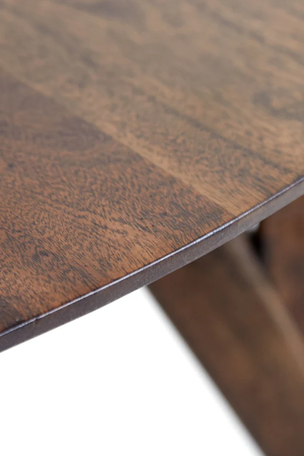 Side table 44x44x36 cm QUENZA acacia wood brown