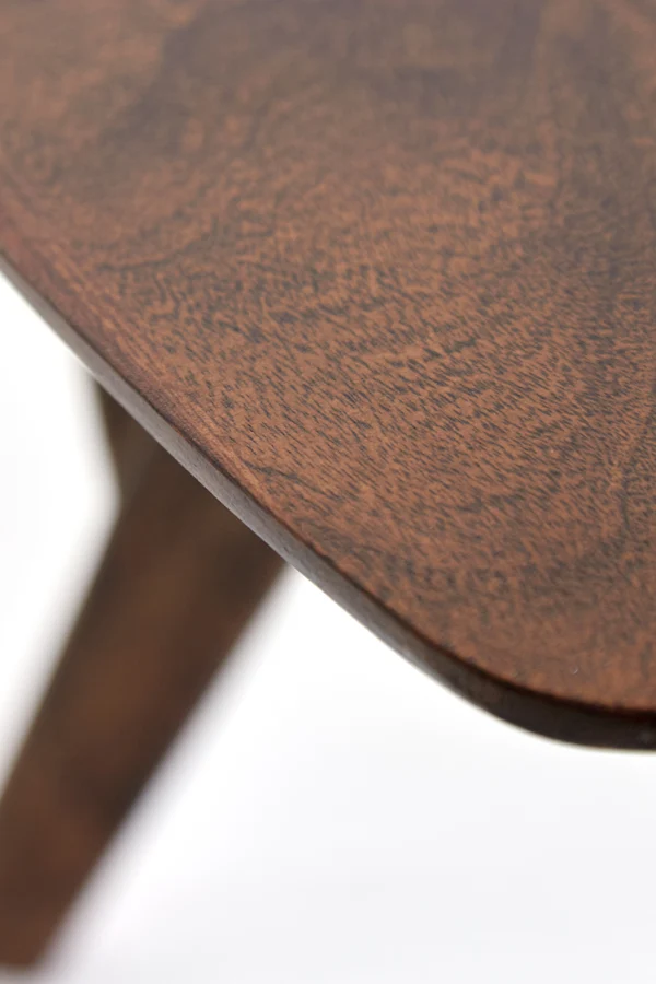Side table 44x44x36 cm QUENZA acacia wood brown