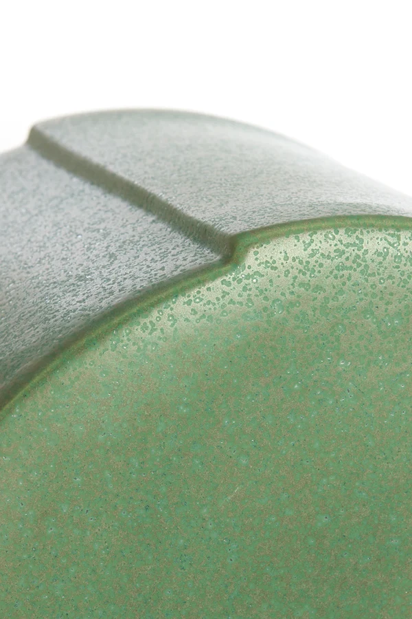 Side table 42x34 cm CHULILLA ceramics matt green