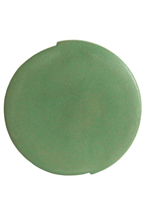Side table 42x34 cm CHULILLA ceramics matt green