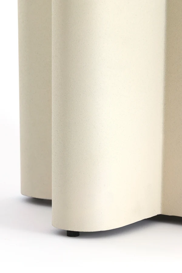 Side table 36x42 cm MIKADO matt cream