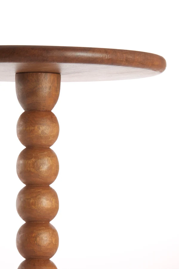Side table 35x54 cm VEGLIO wood oil brown