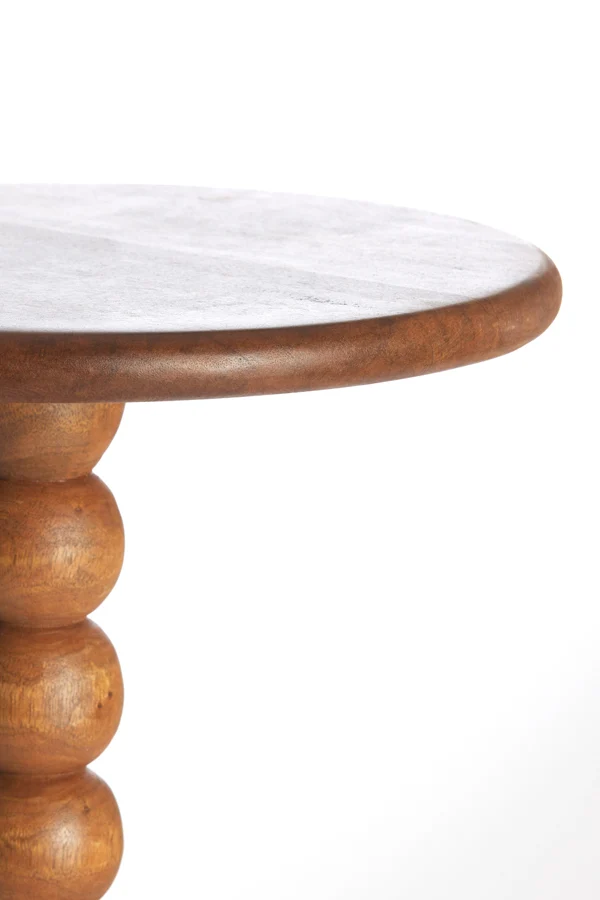 Side table 35x54 cm VEGLIO wood oil brown