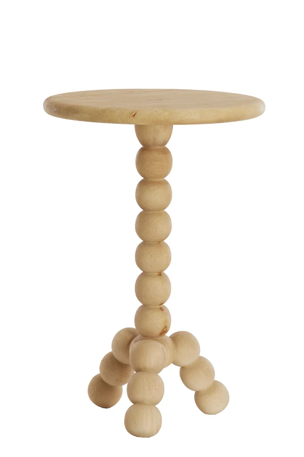 Side table 35x54 cm VEGLIO wood matt natural