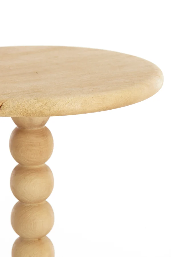 Side table 35x54 cm VEGLIO wood matt natural