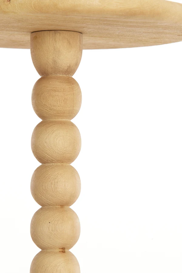 Side table 35x54 cm VEGLIO wood matt natural