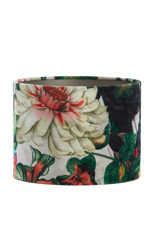 Shade cylinder 30-30-21 cm DAHLIA green