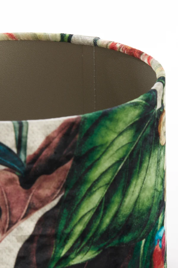 Shade cylinder 30-30-21 cm DAHLIA green
