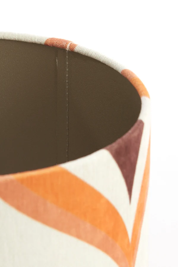 Shade cylinder 25-25-18 cm COOKIE brown