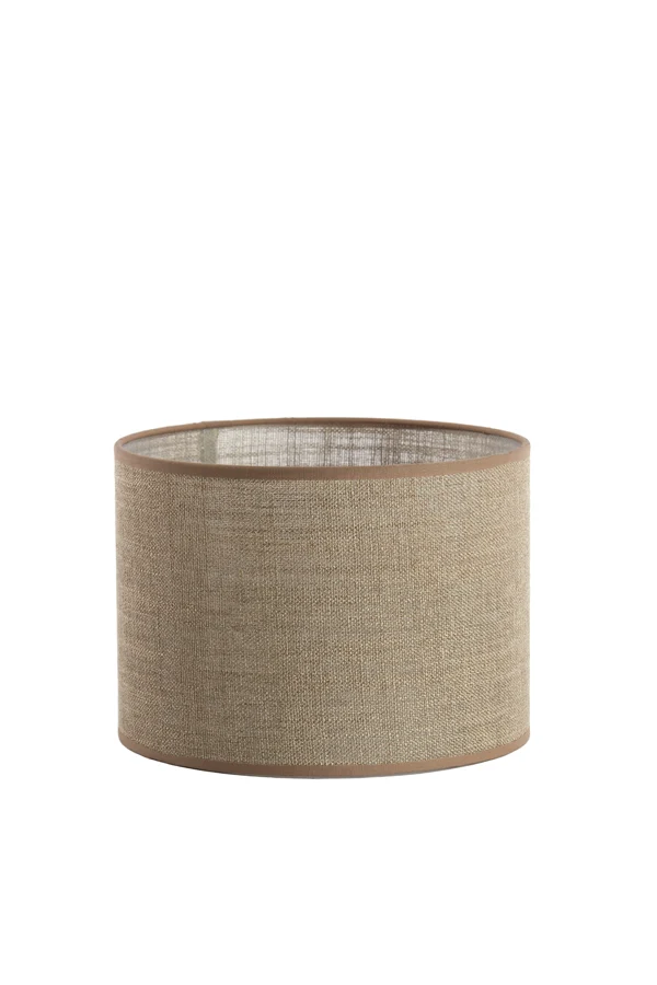 Shade cylinder 25-25-18 cm CADEN beige