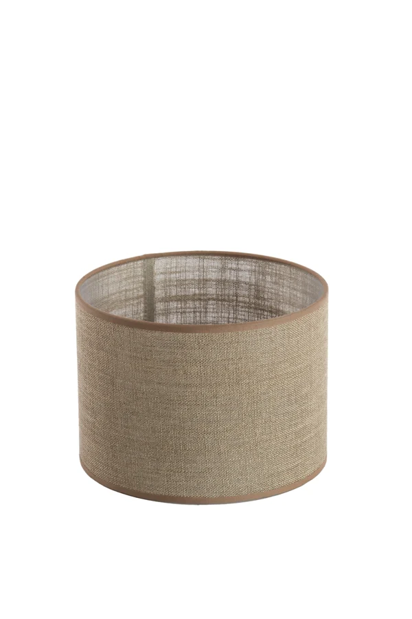 Shade cylinder 25-25-18 cm CADEN beige