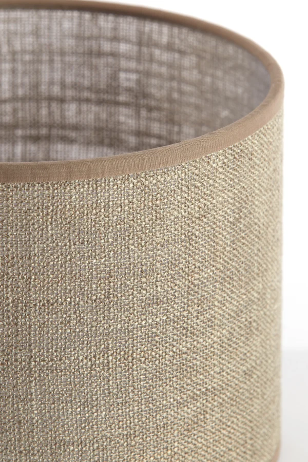 Shade cylinder 25-25-18 cm CADEN beige