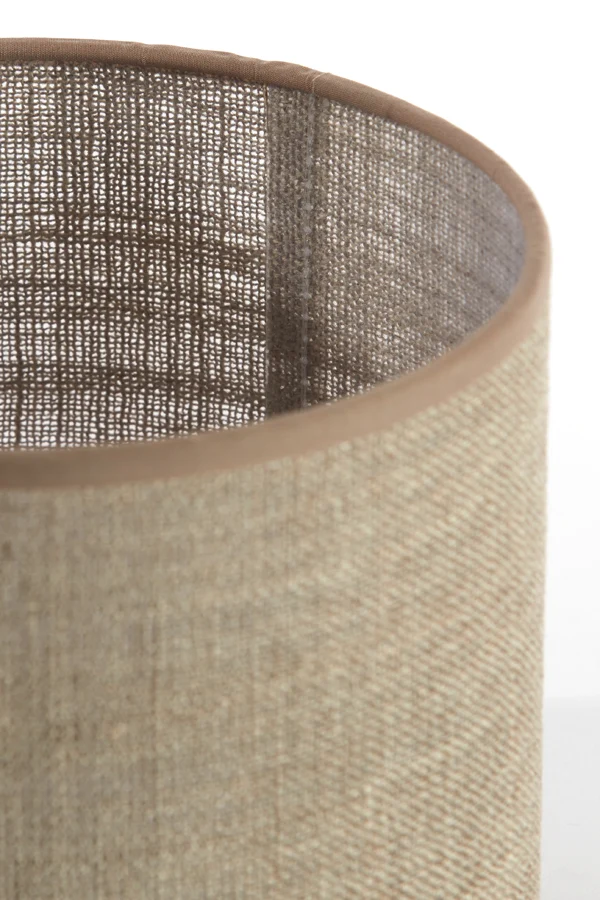 Shade cylinder 25-25-18 cm CADEN beige