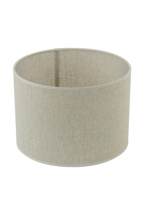 Shade cylinder 25-25-18 cm BRESKA pearl white