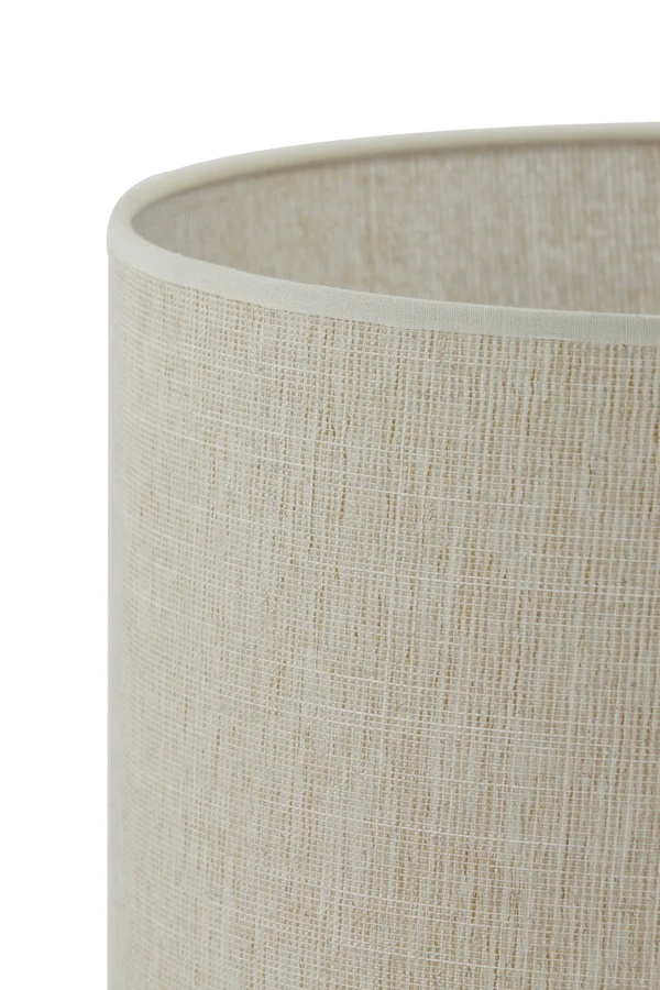 Shade cylinder 25-25-18 cm BRESKA pearl white