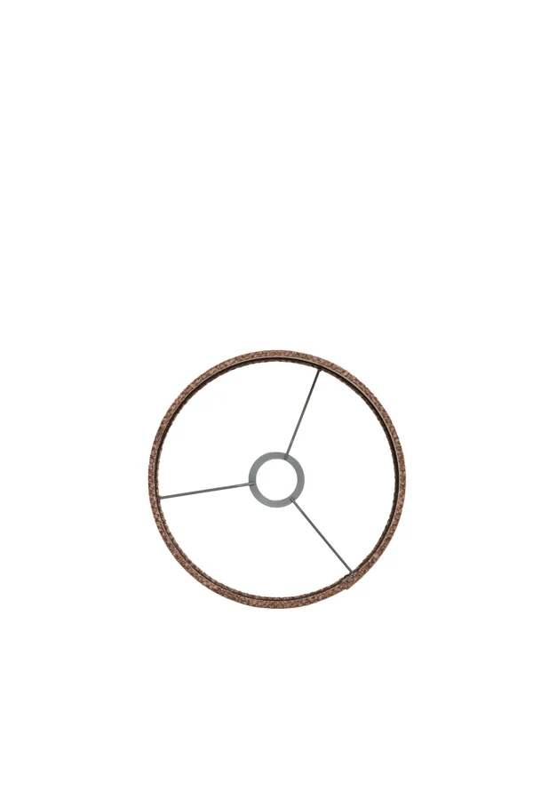 Shade cylinder 25-25-18 cm BRANDY brown