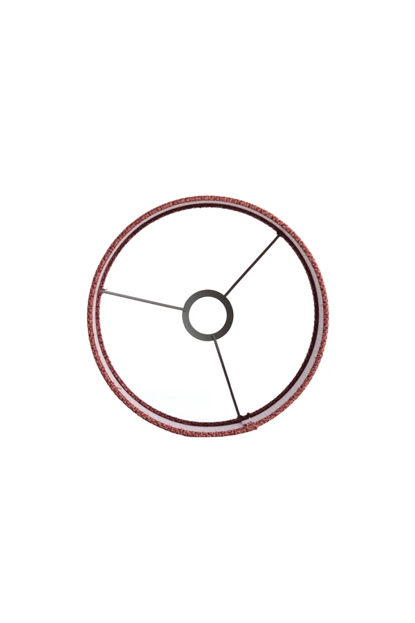 Shade cylinder 25-25-18 cm BLUSH red