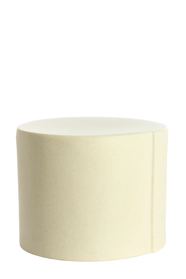 Side table 42x34 cm CHULILLA ceramics matt cream