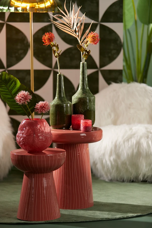 Side table 41x51 cm NUNOA coral