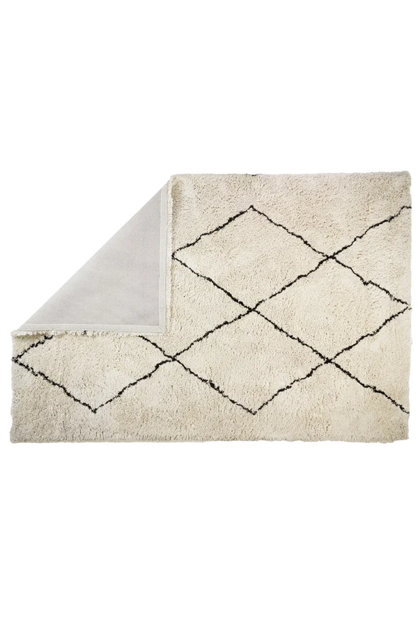 Rug 300x200 cm XAMURI natural-black