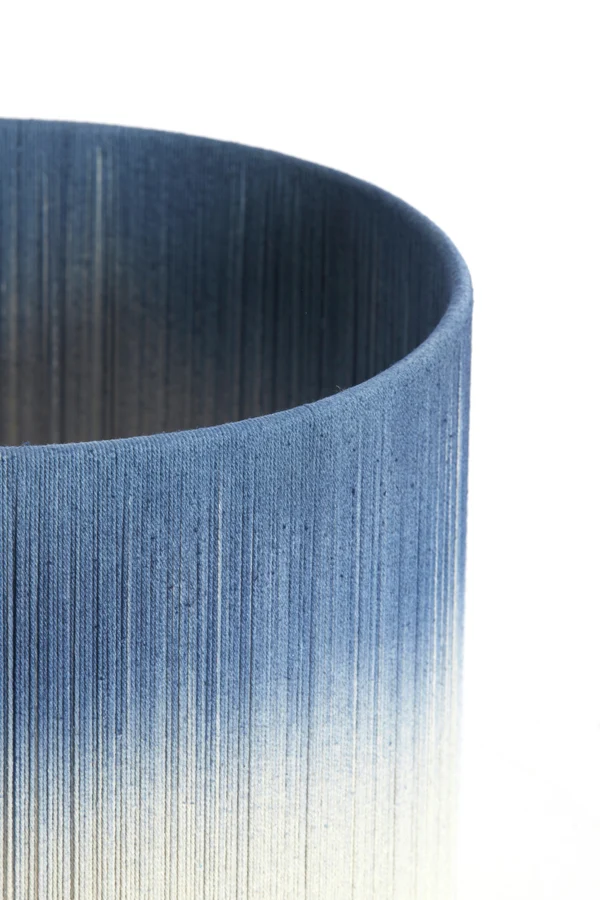 Shade cylinder 35-35-25 cm TOSSA blue-cream