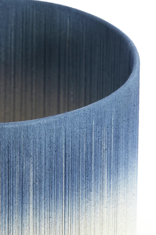 Shade cylinder 35-35-25 cm TOSSA blue-cream