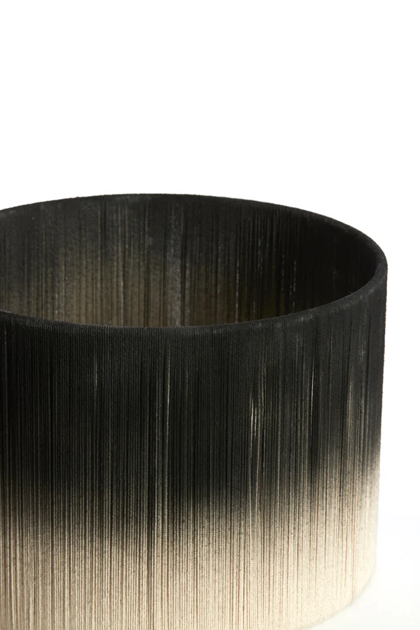 Shade cylinder 35-35-25 cm TOSSA black-cream