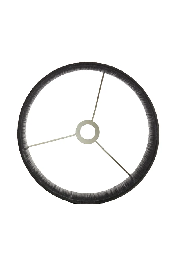 Shade cylinder 35-35-25 cm TOSSA black-cream